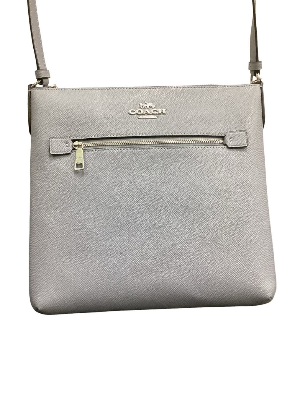 NWT Coach Crossbody Women’s 1Size “Rowan File Bag” Leather Light Blue - Twilight